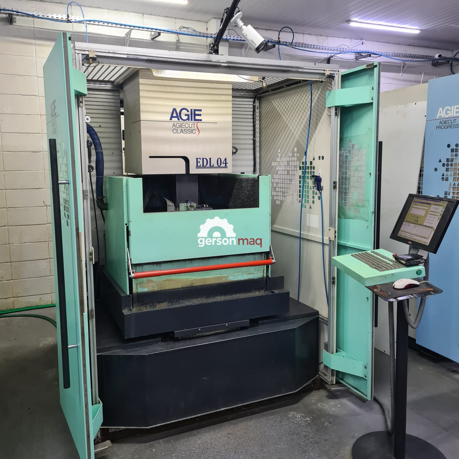 ELETROEROSAO A FIO AGIE AGIECUT CLASSIC S - ANO 2000
